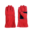 Handschuh Rot mit Feuer xeoos Markiert (1 Stück)