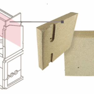 Vermiculite oberer Brennraum, oben hinten x5 (ET)