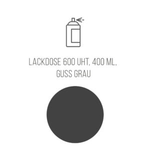 Lackdose UHT 600, 400 ml, guss grau (ET)