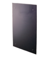 Rückwand Stahl Abgang oben x8 anthrazit (ET)