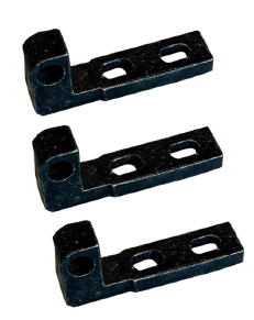 Scharnier Korpus Guß x5/x8 anthrazit inkl. Muttern und Stifte (Satz) (ET)