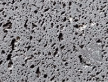 Steindeckel mit Loch Drehbar x8 Lava 200mmø (Abgang oben) (ET)