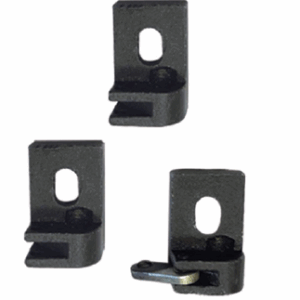 Türscharnier Satz Guß x5/x8 anthrazit inkl. Muttern (3 Stück) (ET)
